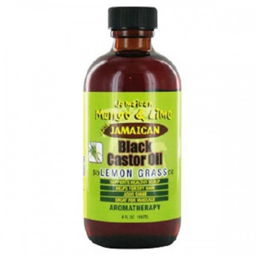 Jamaican Mango & Lime Black Castor Oil With Lemon Grass 4oz